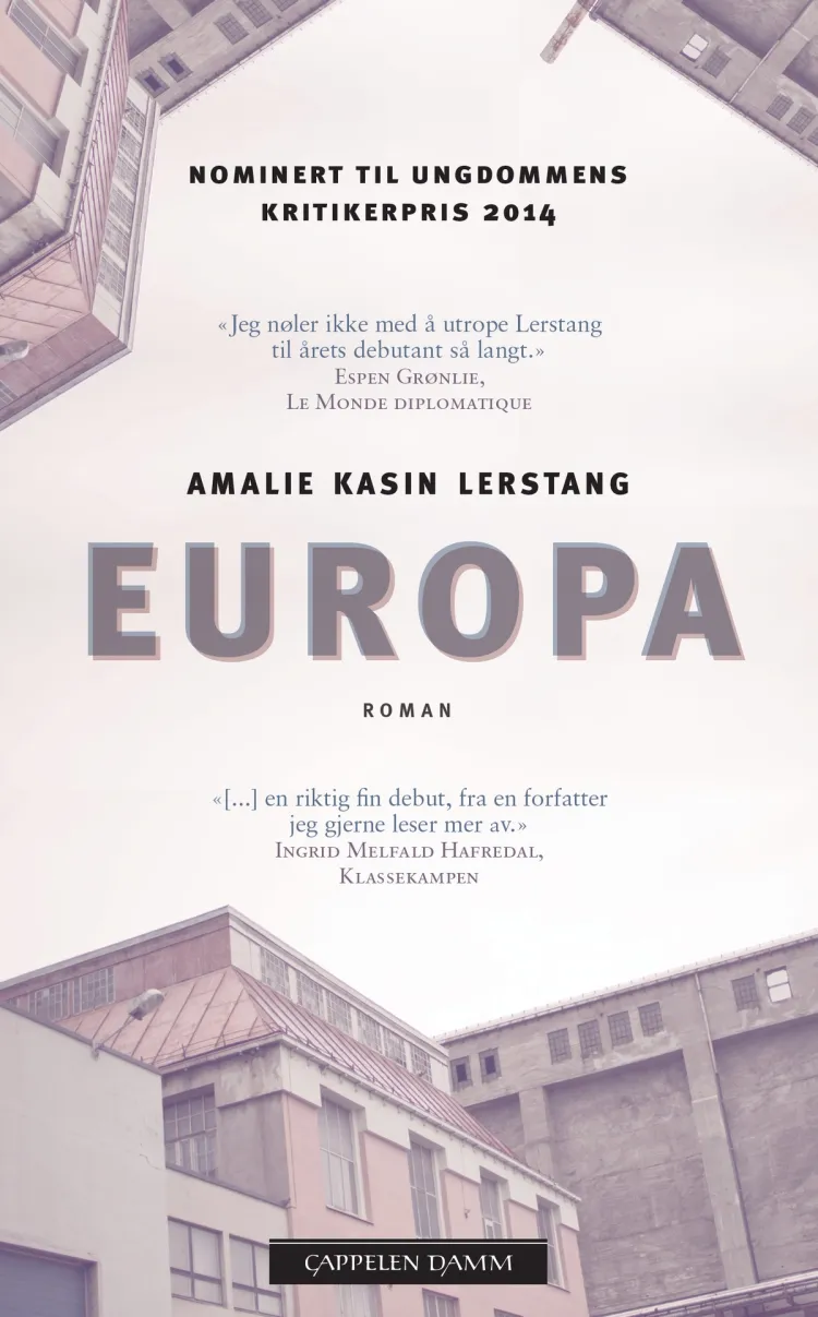 Omslag Europa av Amalie Kasin Lerstang (Heftet)