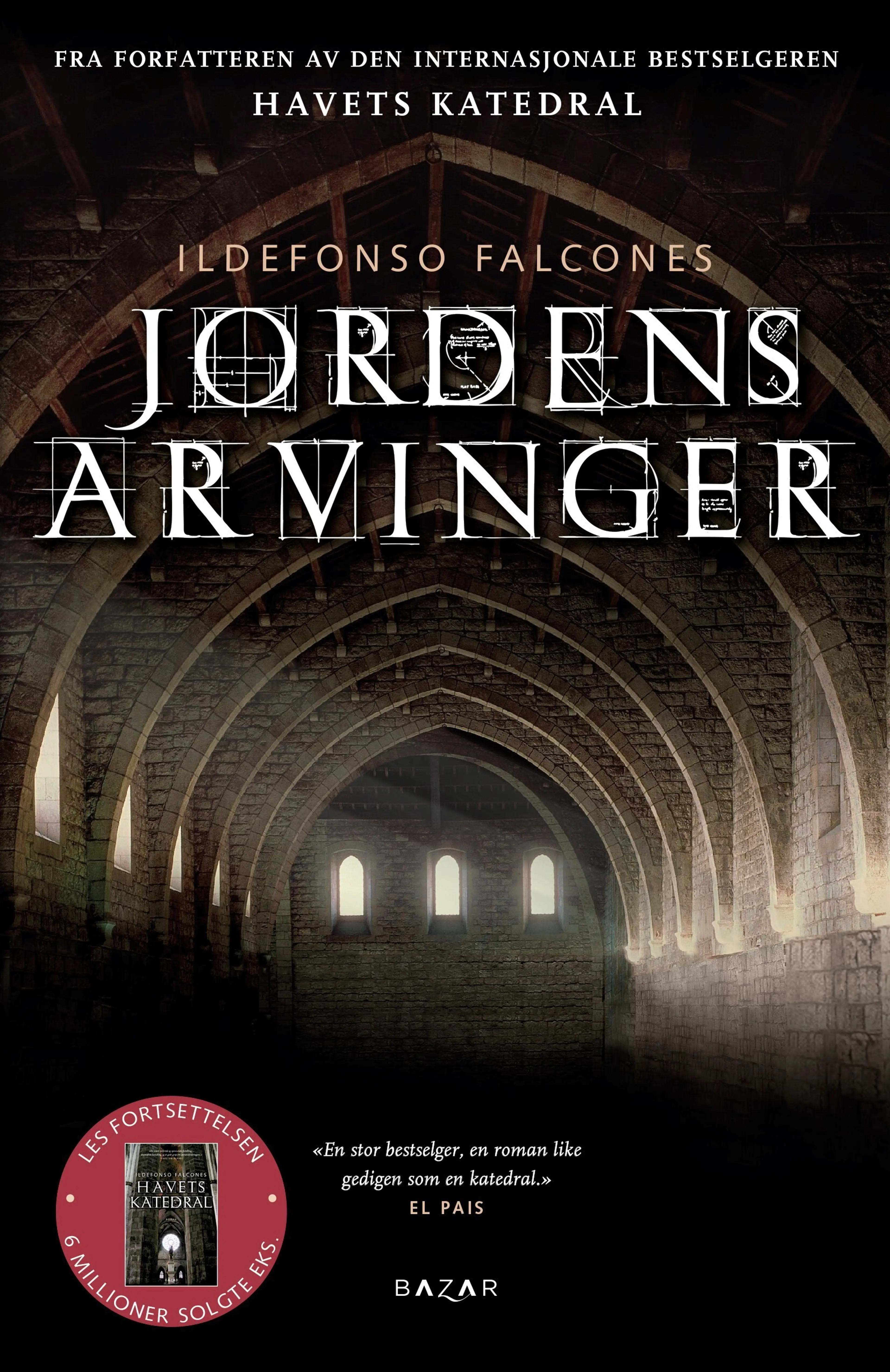 Omslag Jordens arvinger av Ildefonso Falcones (Ebok)