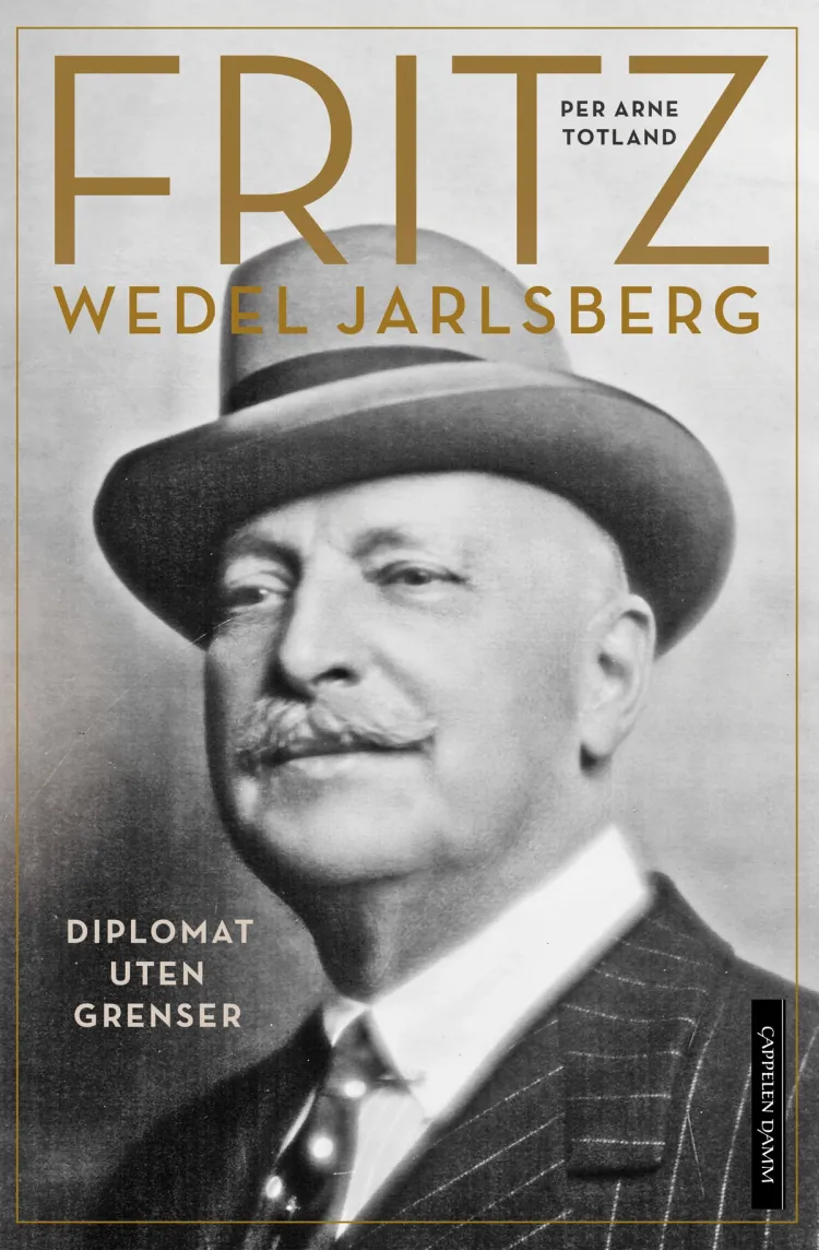 Omslag Fritz Wedel Jarlsberg av Per Arne Totland (Ebok)