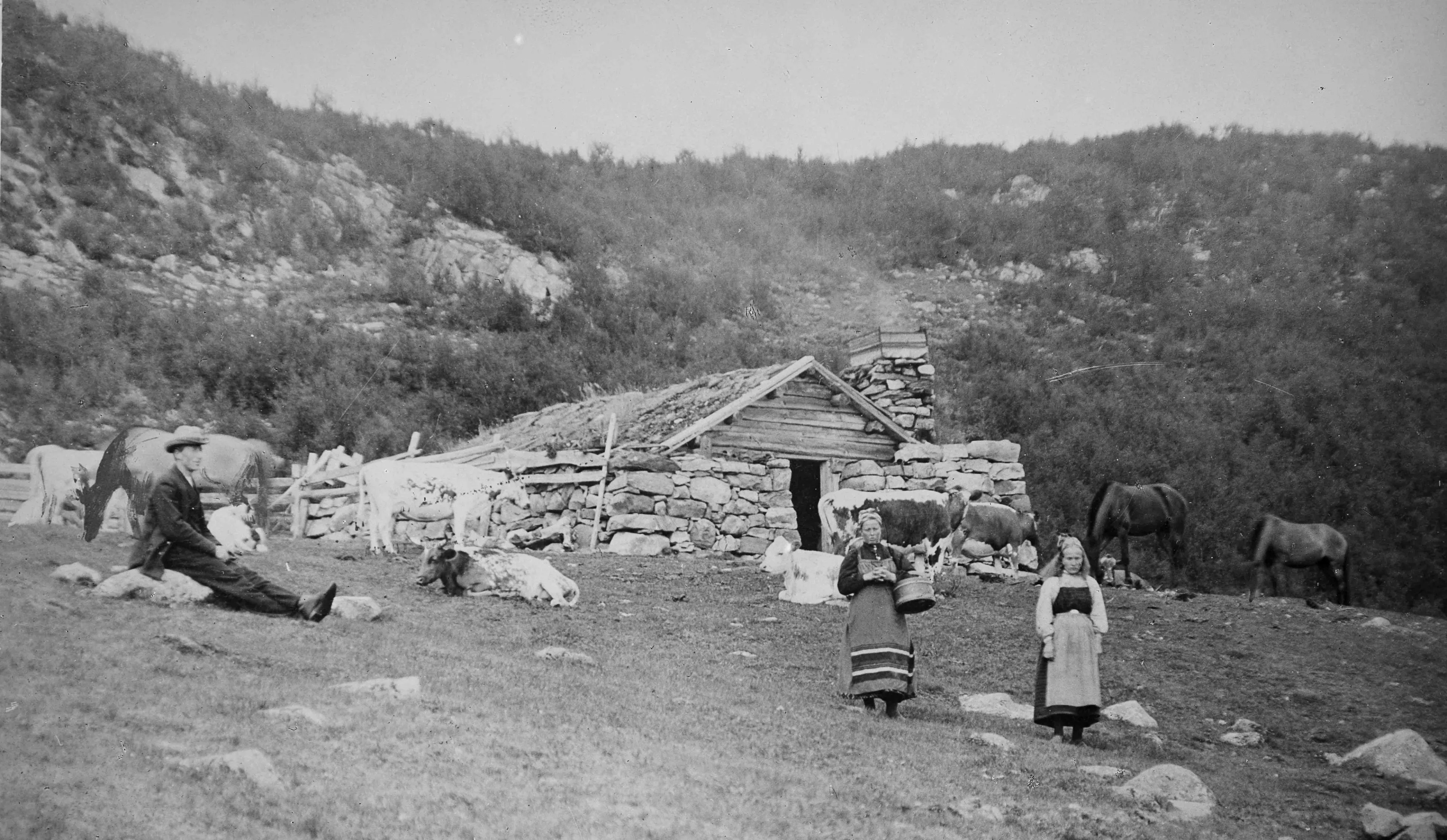 Hallingdal, ca. 1900.