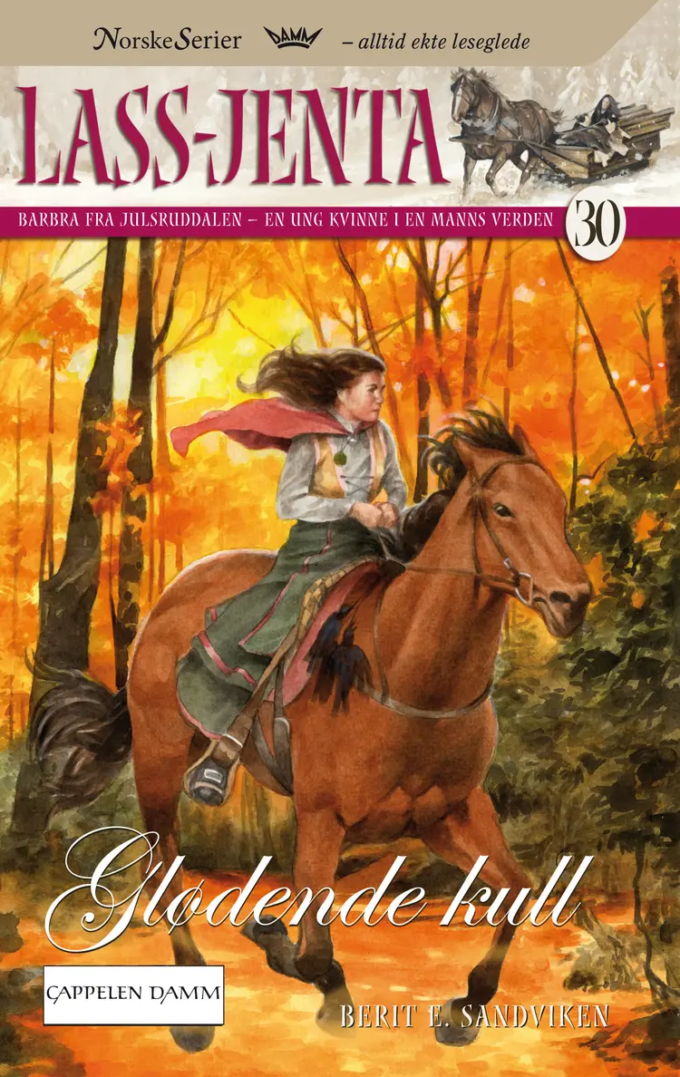 Omslag Glødende kull av Berit Sandviken (Ebok)