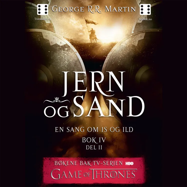 Omslag Jern og sand av George R. R. Martin (Lydbok)