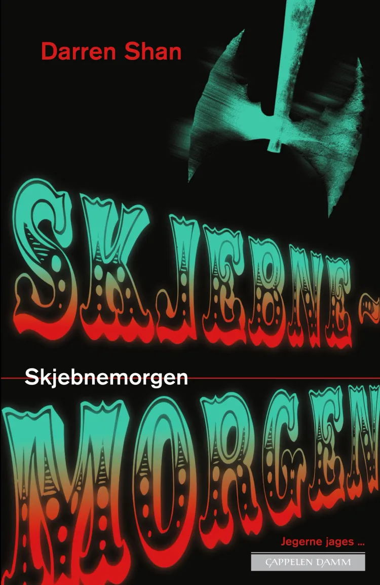 Omslag Skjebnemorgen av Darren Shan (Ebok)