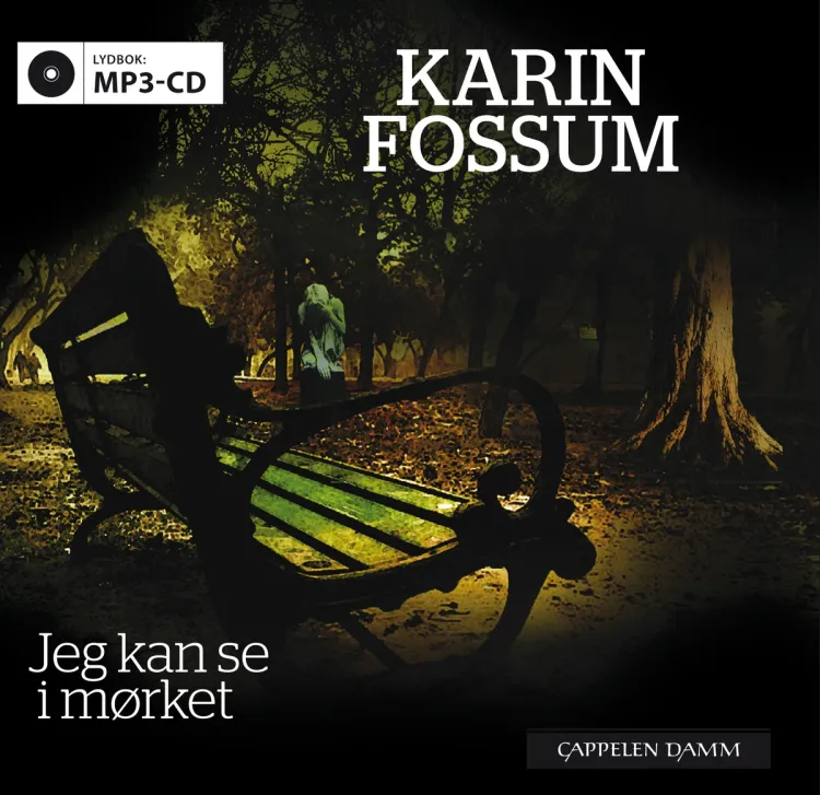 Omslag Jeg kan se i mørket av Karin Fossum (CD)
