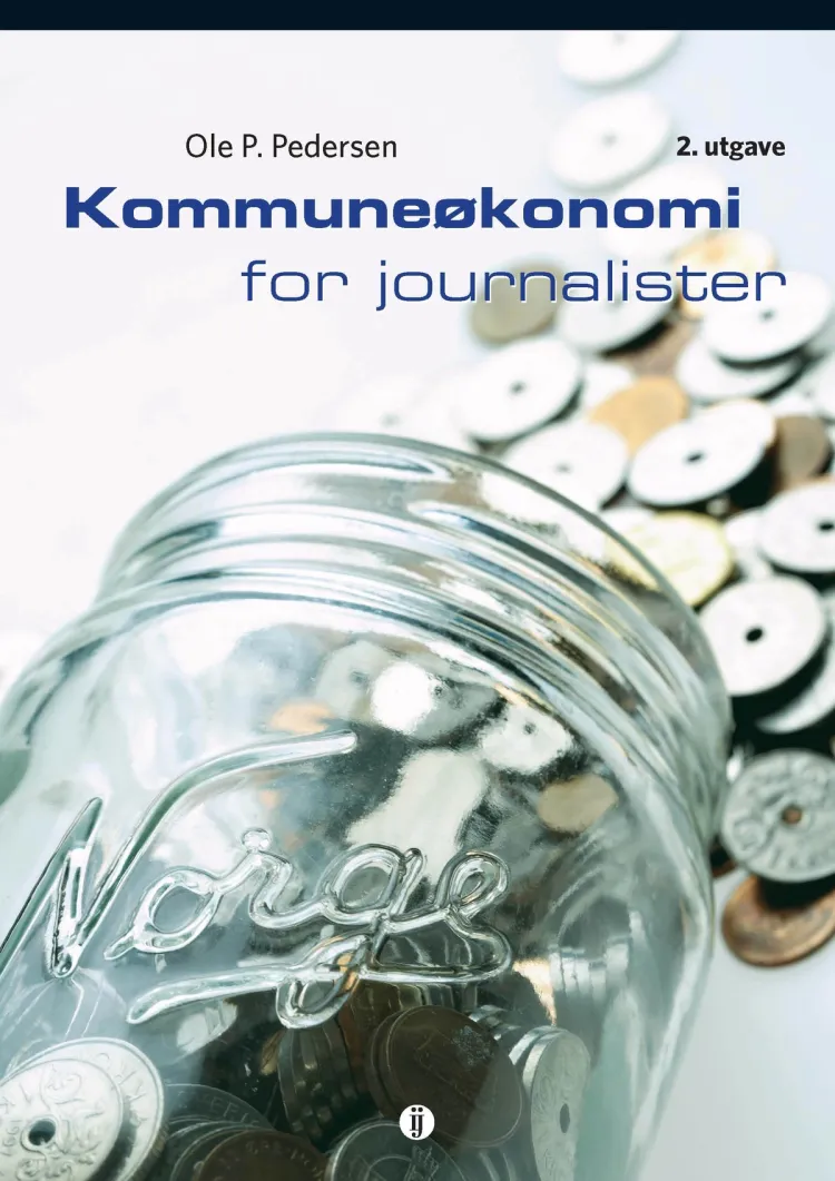 Omslag Kommuneøkonomi for journalister av Ole P. Pedersen (Heftet)