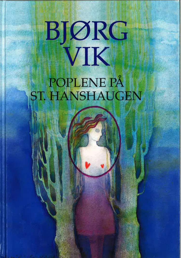 Omslag Poplene på St. Hanshaugen av Bjørg Vik (Innbundet)