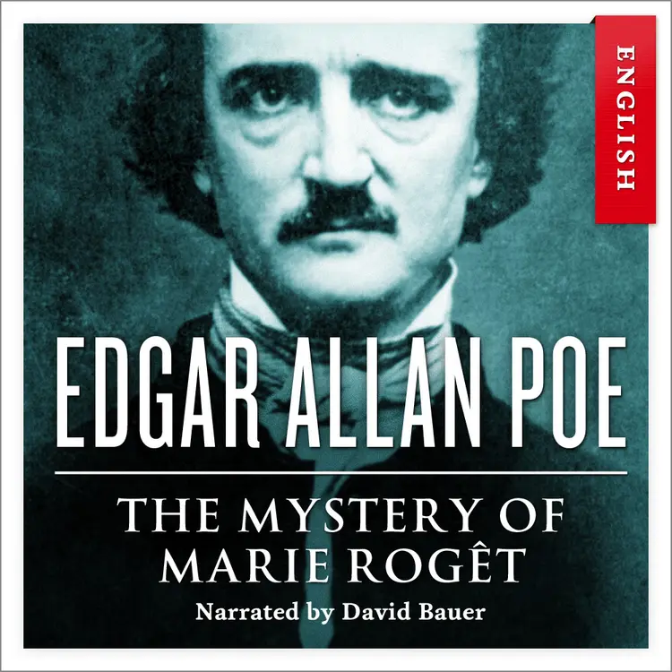 Omslag The Mystery of Marie Rogêt av Edgar Allan Poe (Lydbok)