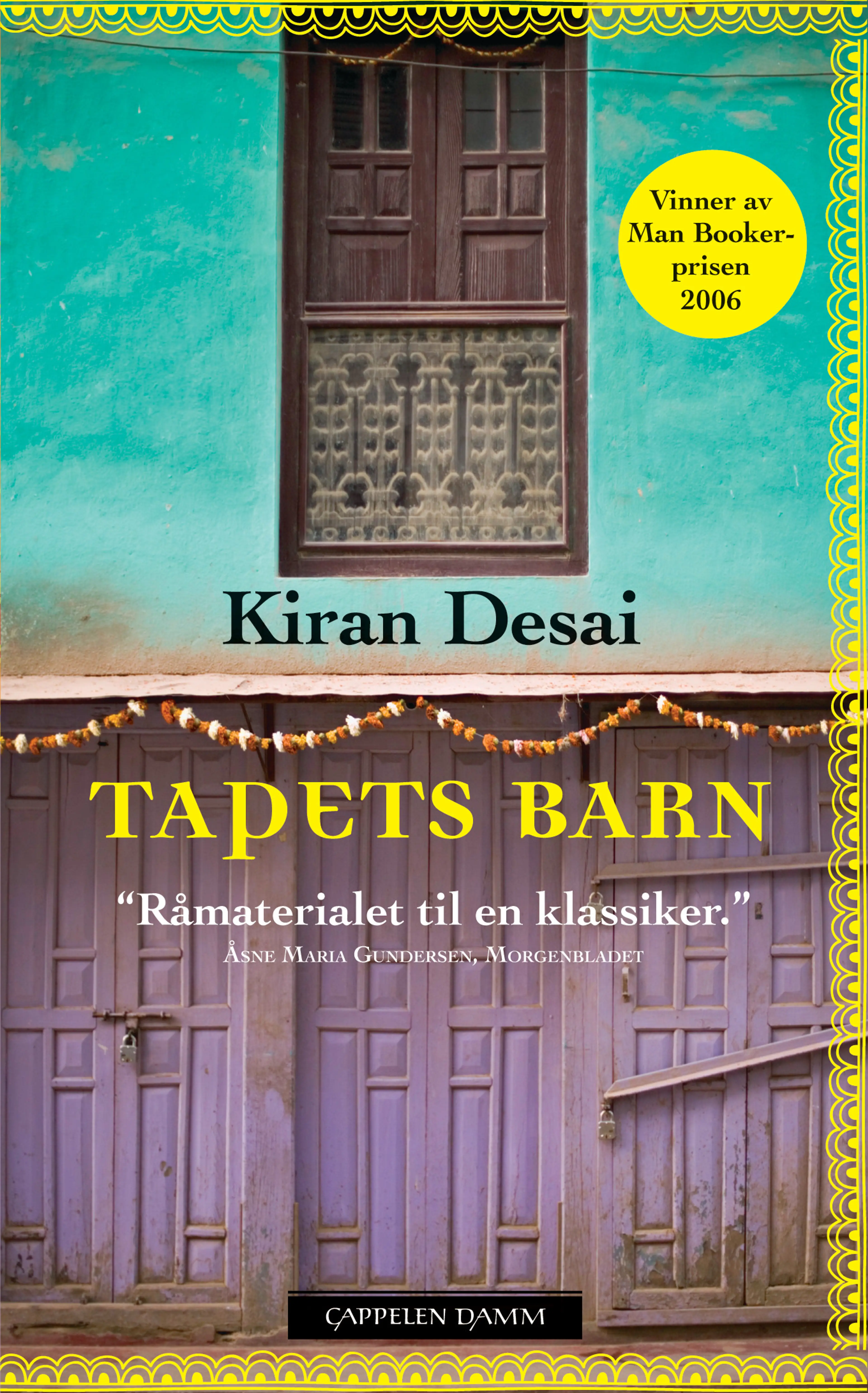 Omslag Tapets barn av Kiran Desai (Heftet)