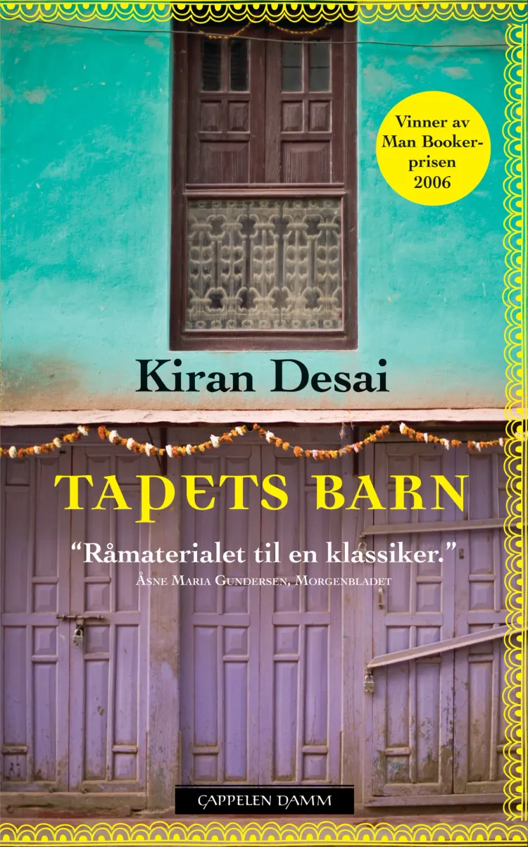 Omslag Tapets barn av Kiran Desai (Heftet)