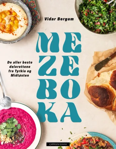 Omslag Mezeboka av Vidar Bergum (Innbundet)