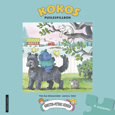 Omslag Kokos puslespillbok av Tor Åge Bringsværd (Innbundet)