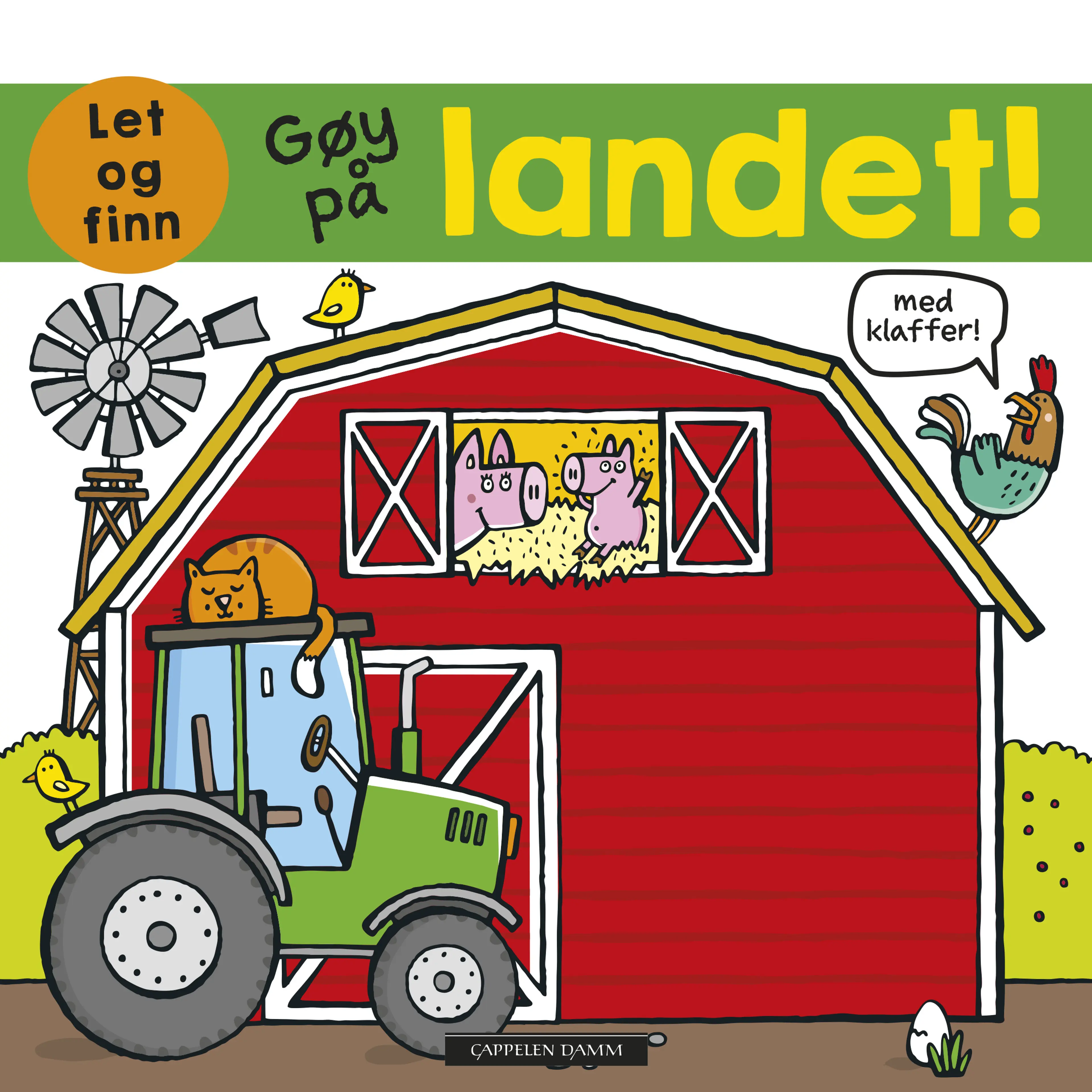 Omslag Gøy på landet! (Innbundet)