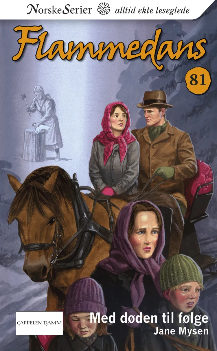 Omslag Med døden til følge av Jane Mysen (Ebok)