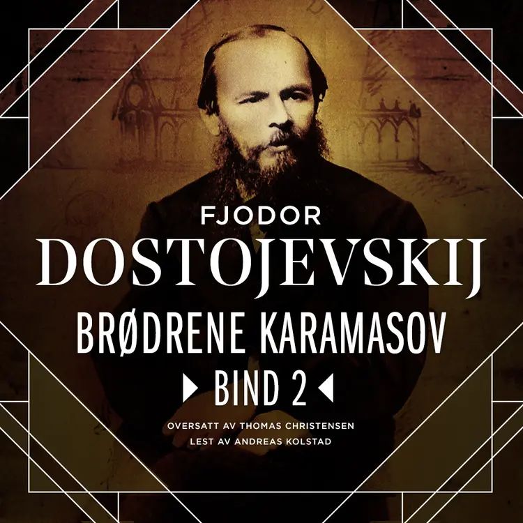Omslag Brødrene Karamasov - Bind 2 av Fjodor M. Dostojevskij (Lydbok)