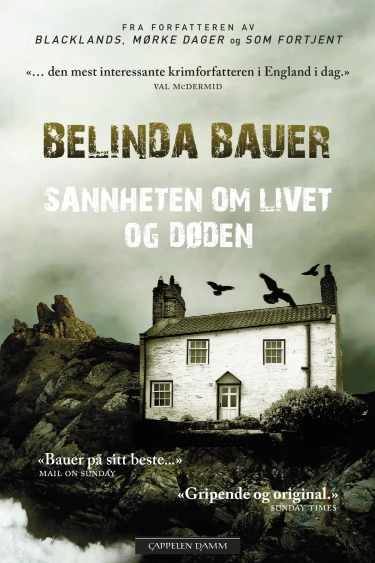 Omslag Sannheten om livet og døden av Belinda Bauer (Heftet)