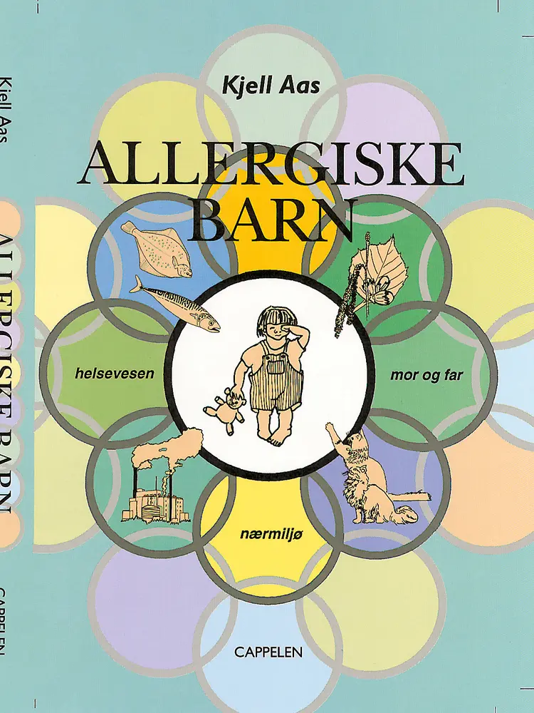 Omslag Allergiske barn av Kjell Aas (Innbundet)