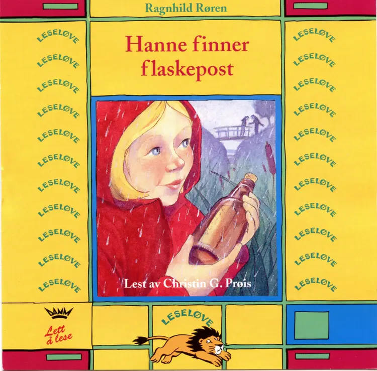 Omslag Hanne finner flaskepost av Ragnhild Røren (Lydbok)