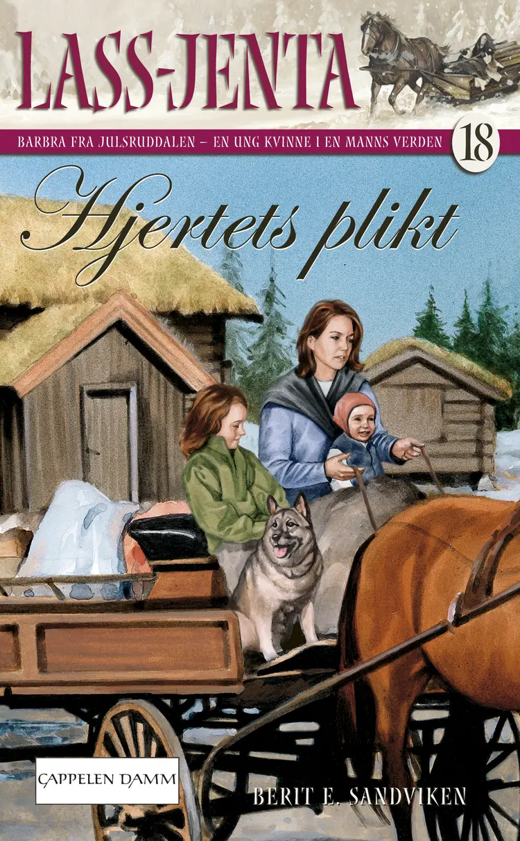 Omslag Hjertets plikt av Berit Sandviken (Ebok)