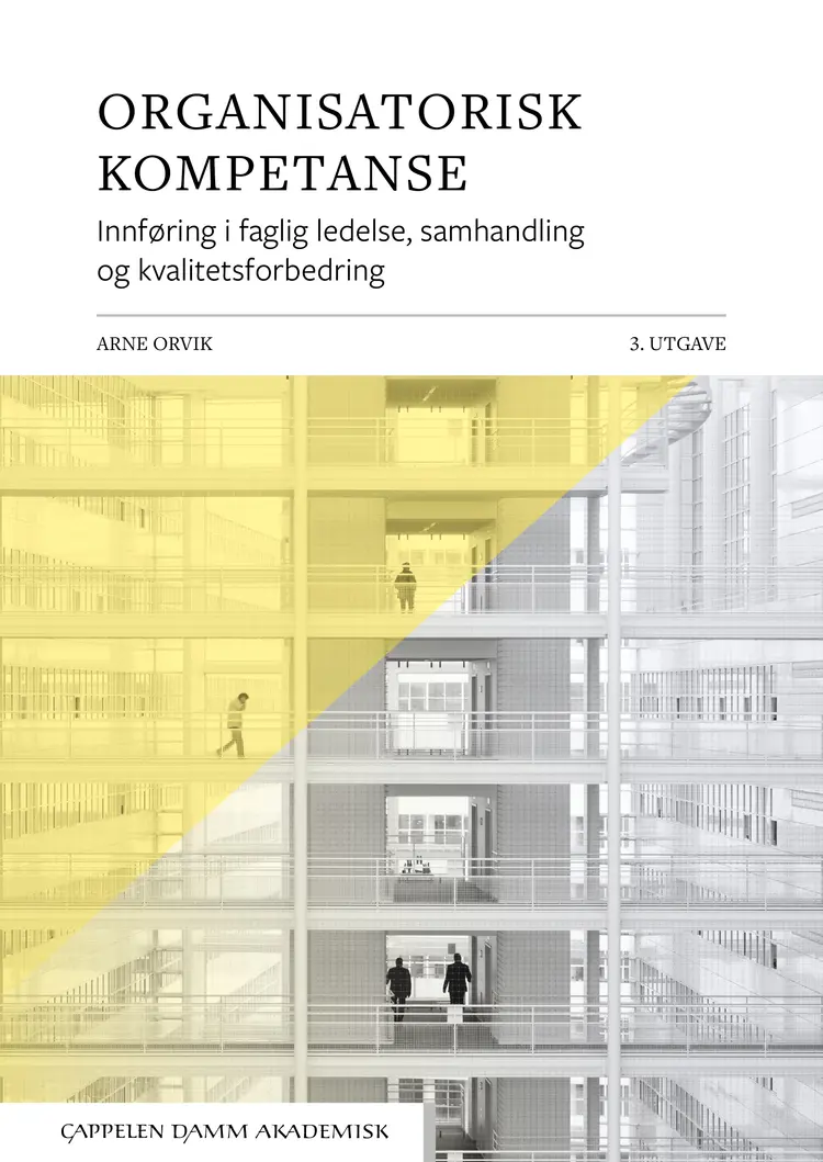 Omslag Organisatorisk kompetanse av Arne Orvik (Heftet)