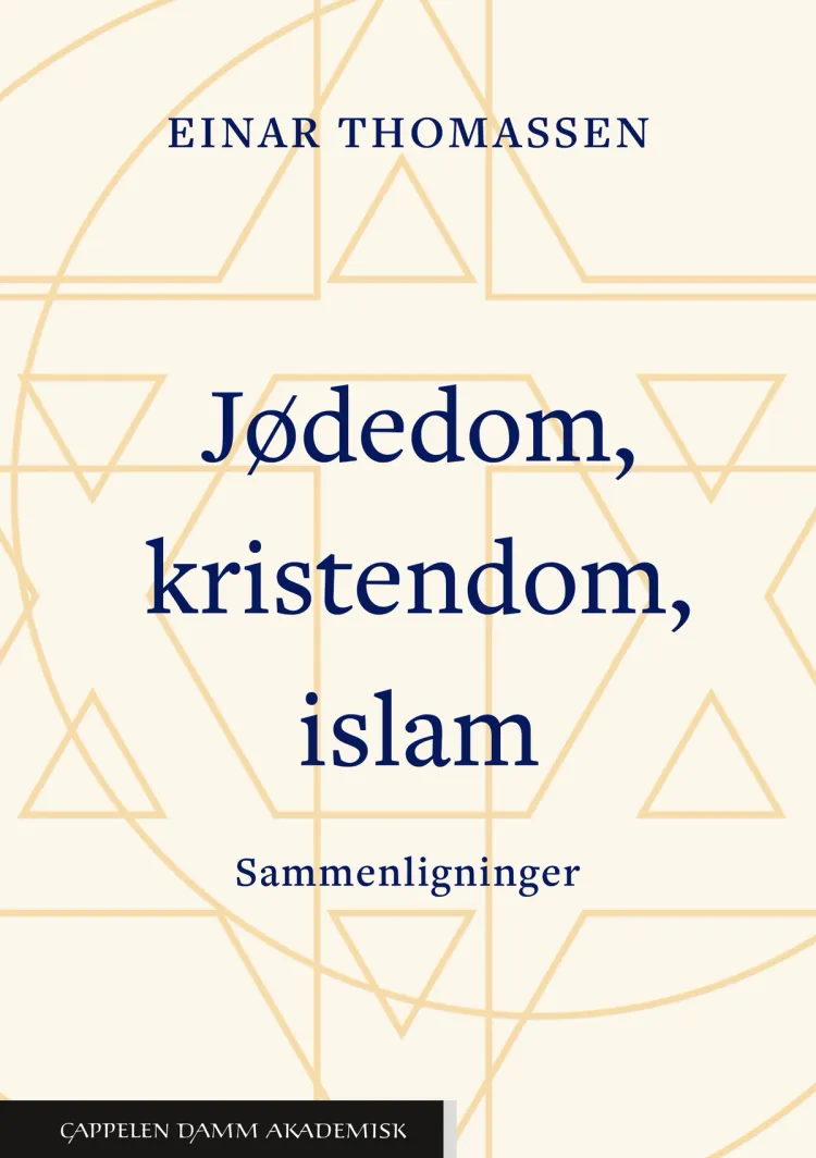 Omslag Jødedom, kristendom, islam. Sammenligninger av Einar Thomassen (Heftet)