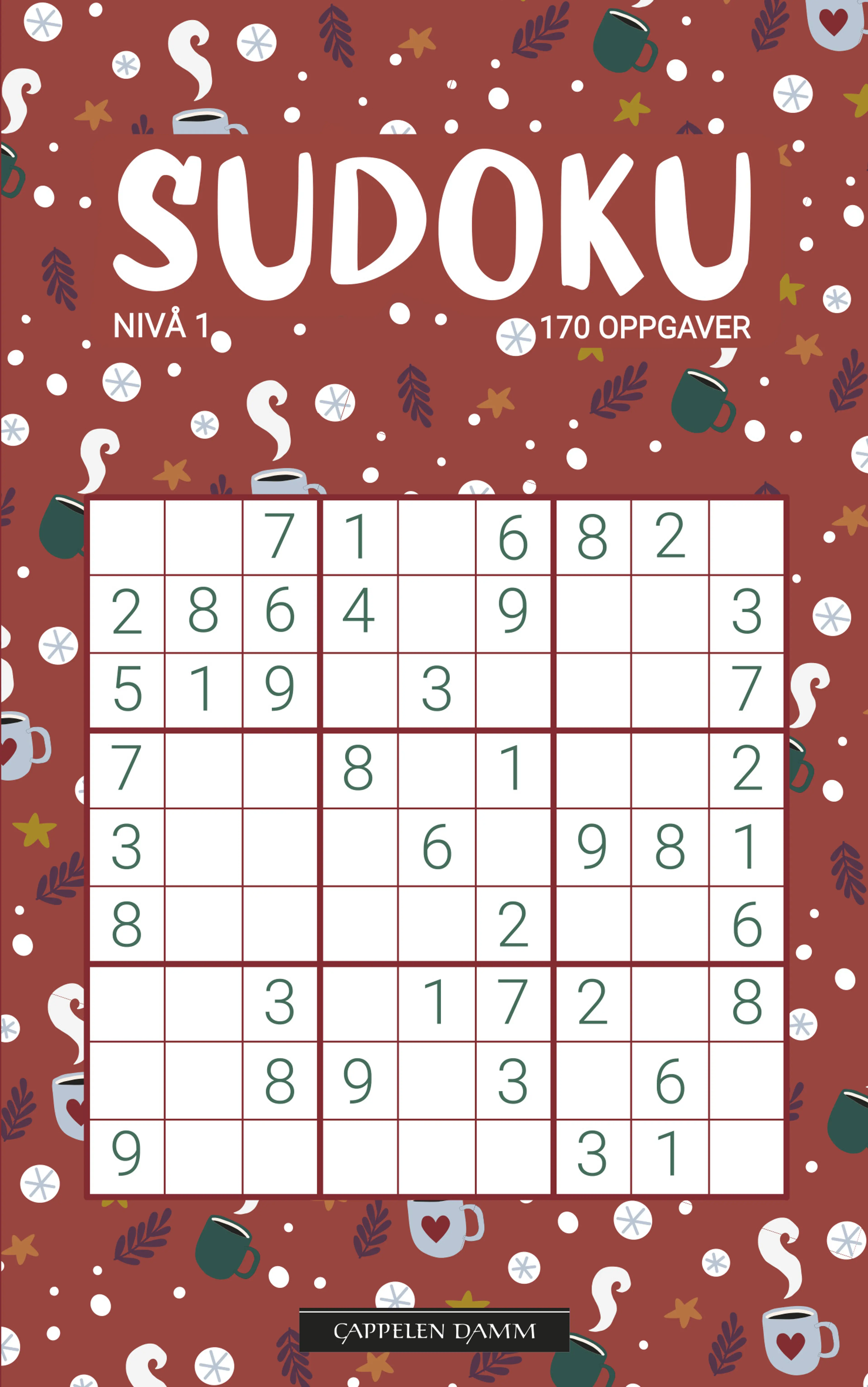 Omslag Sudoku nivå 1 (Heftet)