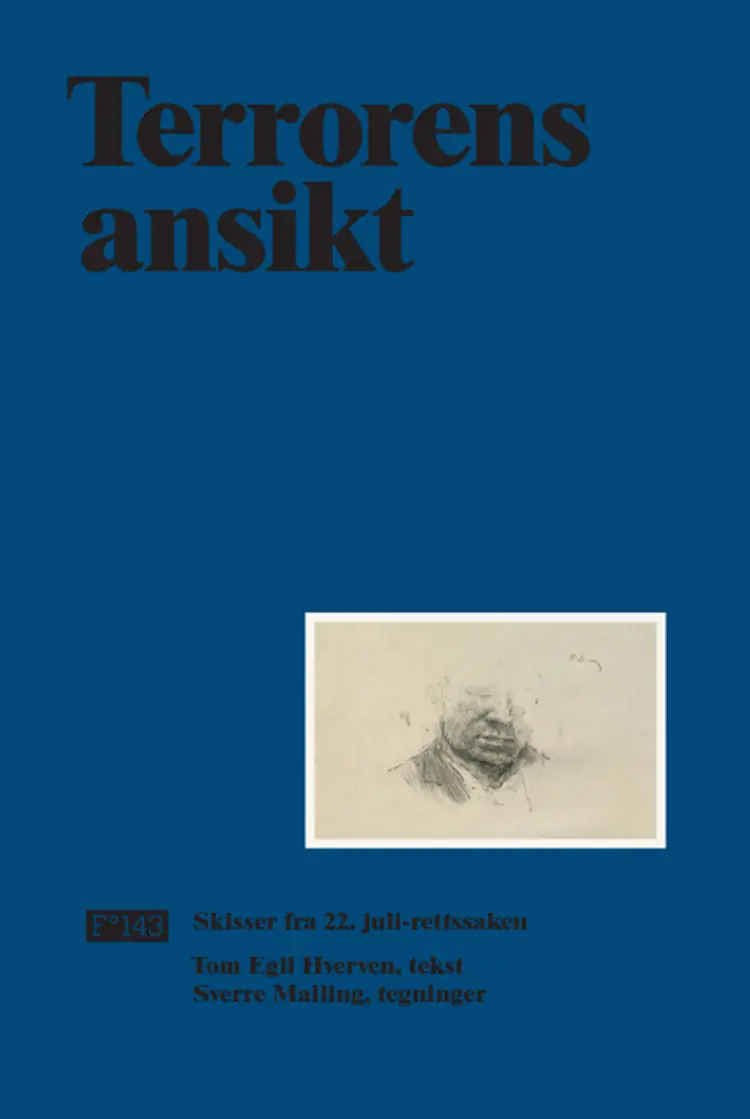 Omslag Terrorens ansikt av Tom Egil Hverven (Innbundet)