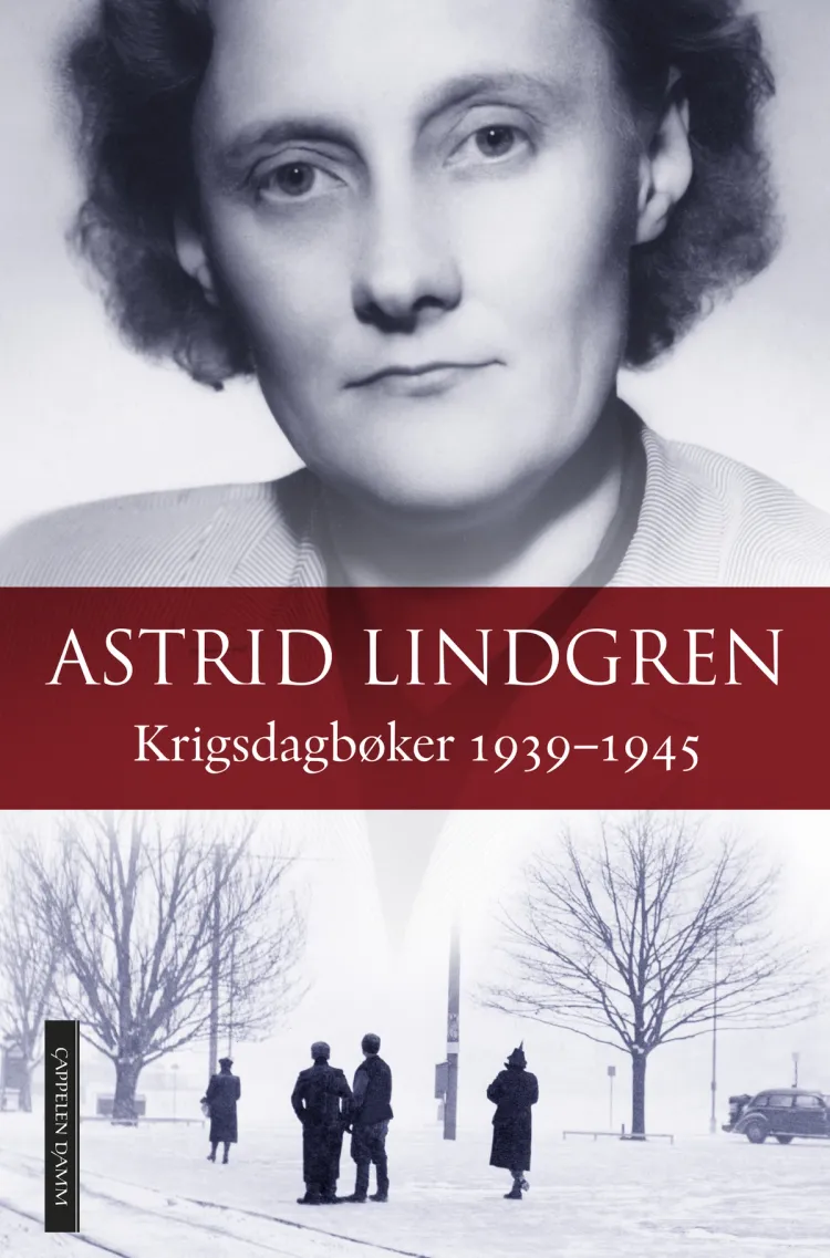 Omslag Krigsdagbøker 1939-1945 av Astrid Lindgren (Innbundet)