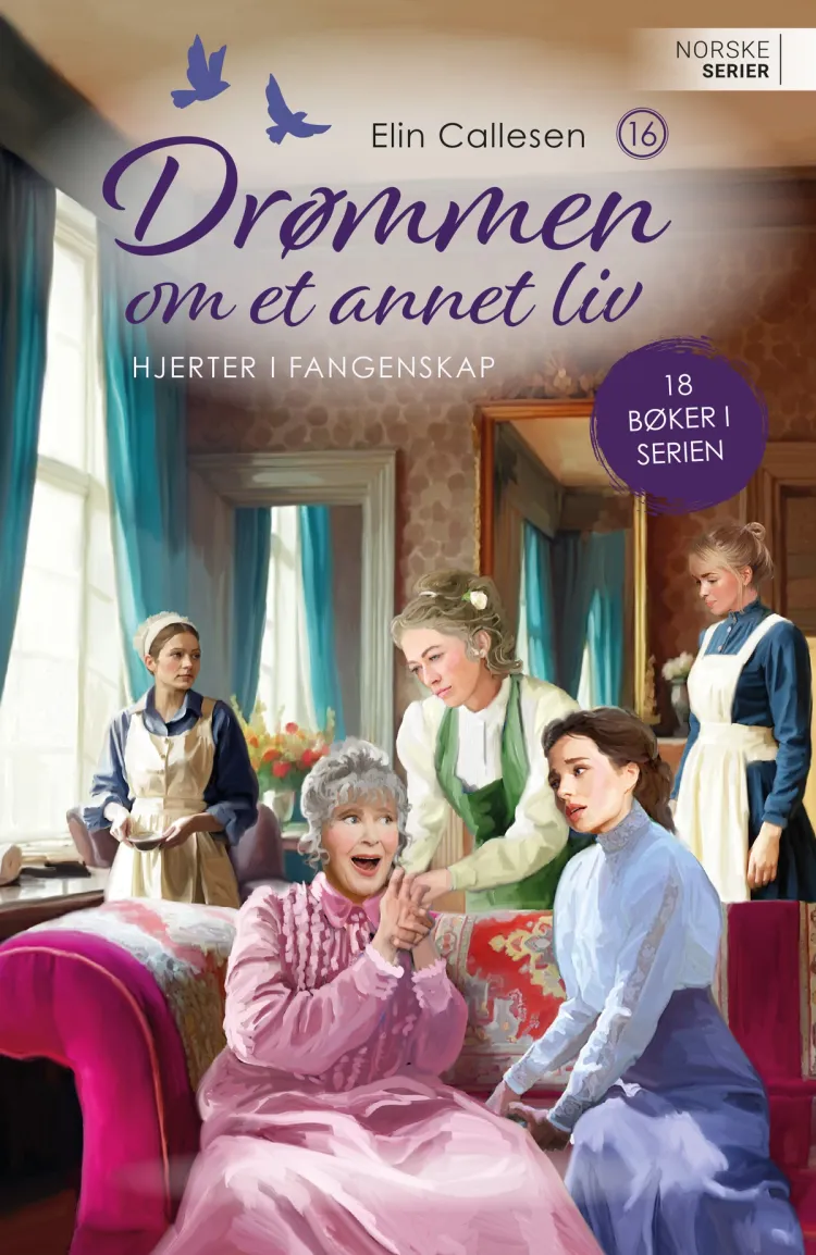 Omslag Hjerter i fangenskap av Elin Callesen (Heftet)