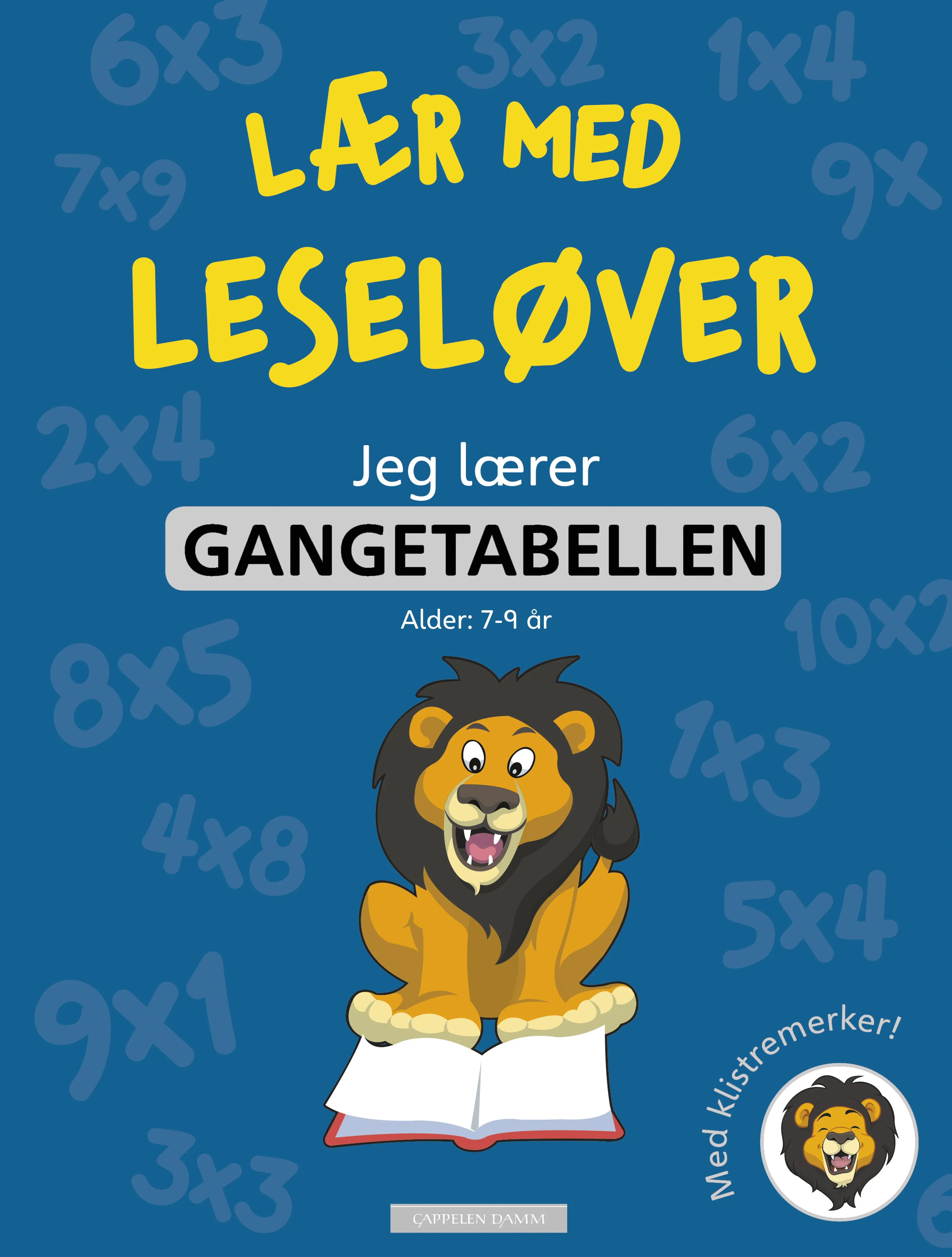 Omslag Jeg lærer gangetabellen (Heftet)