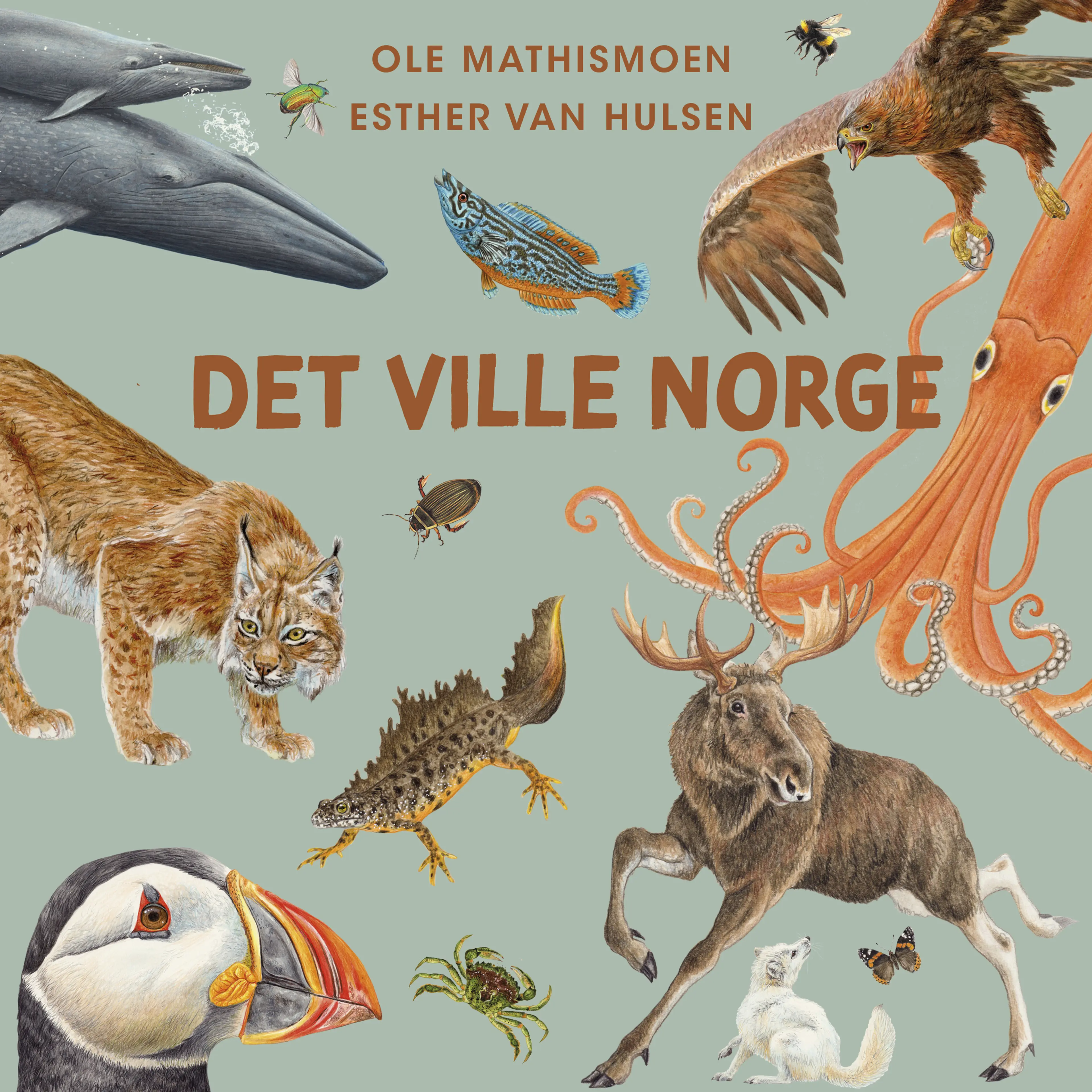 Omslag Det ville Norge av Ole Mathismoen (Lydbok)