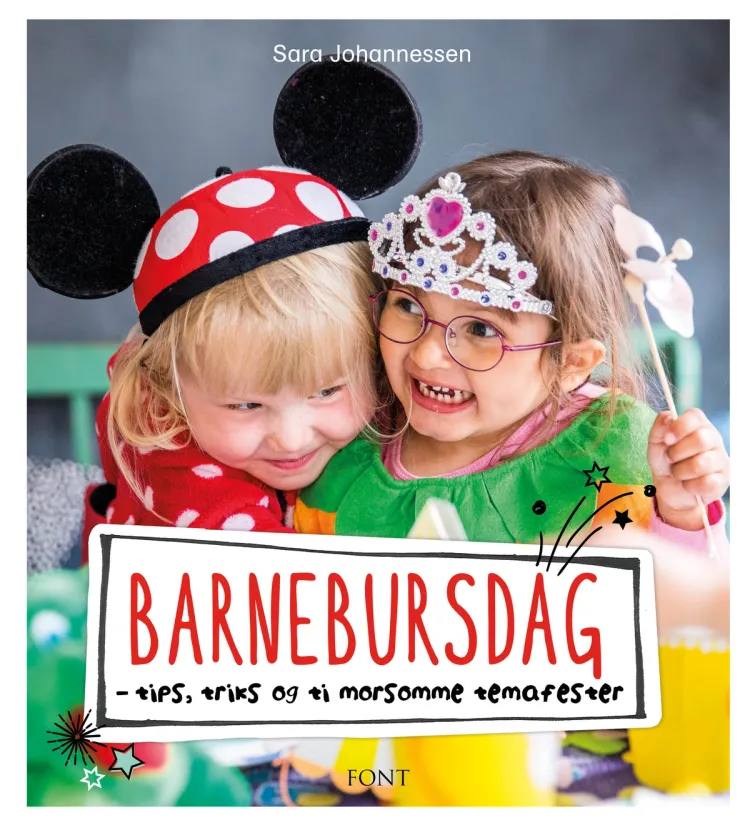 Omslag Barnebursdag av Sara Johannessen (Innbundet)