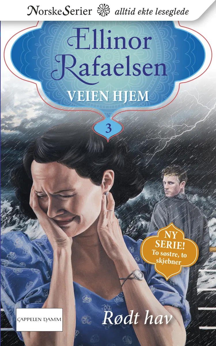 Omslag Rødt hav av Ellinor Rafaelsen (Ebok)