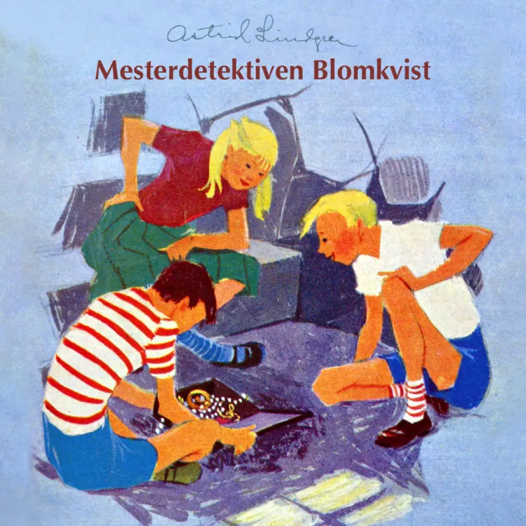 Omslag Mesterdetektiven Blomkvist av Astrid Lindgren (CD)