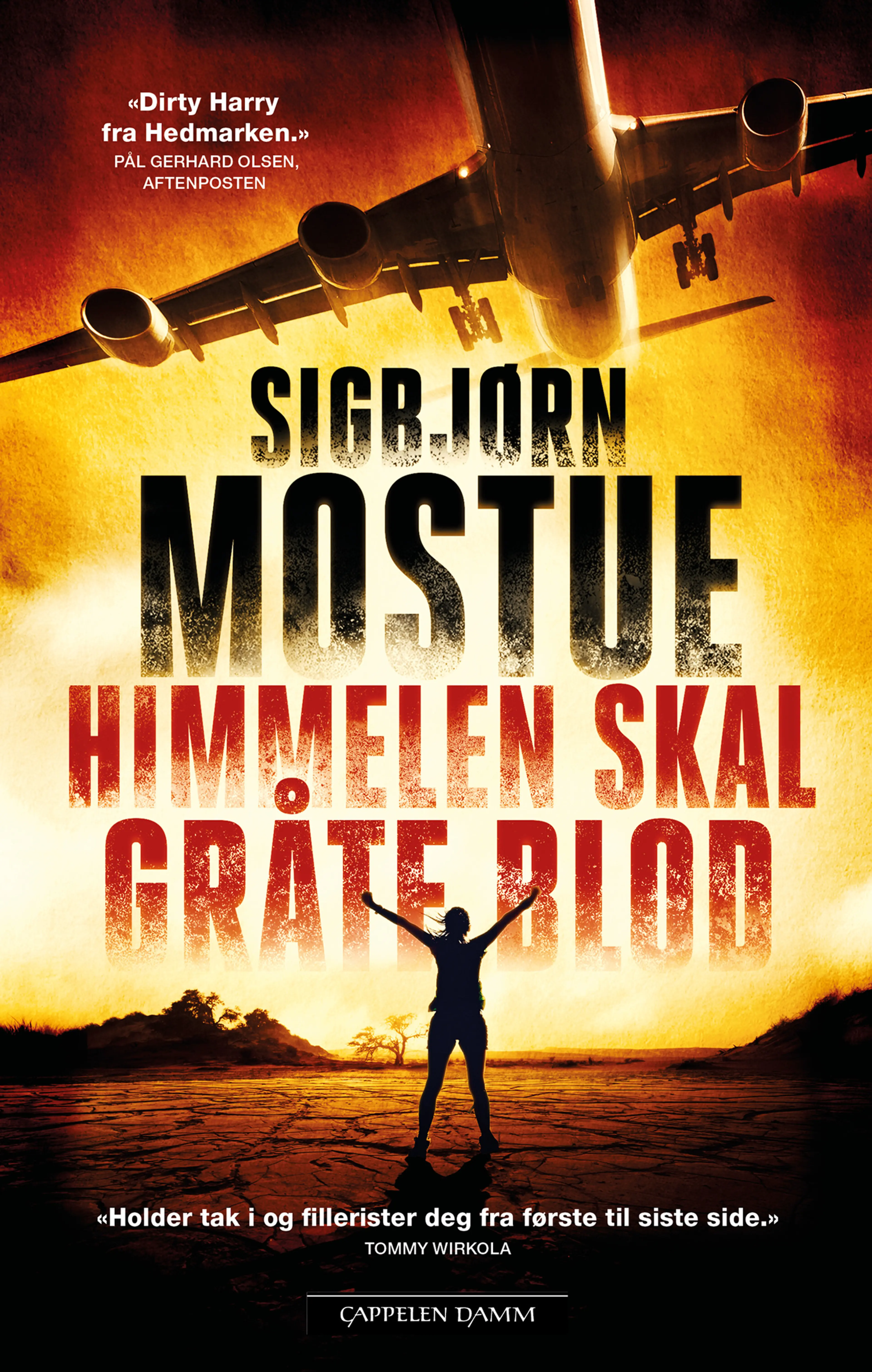Omslag Himmelen skal gråte blod av Sigbjørn Mostue (Ebok)