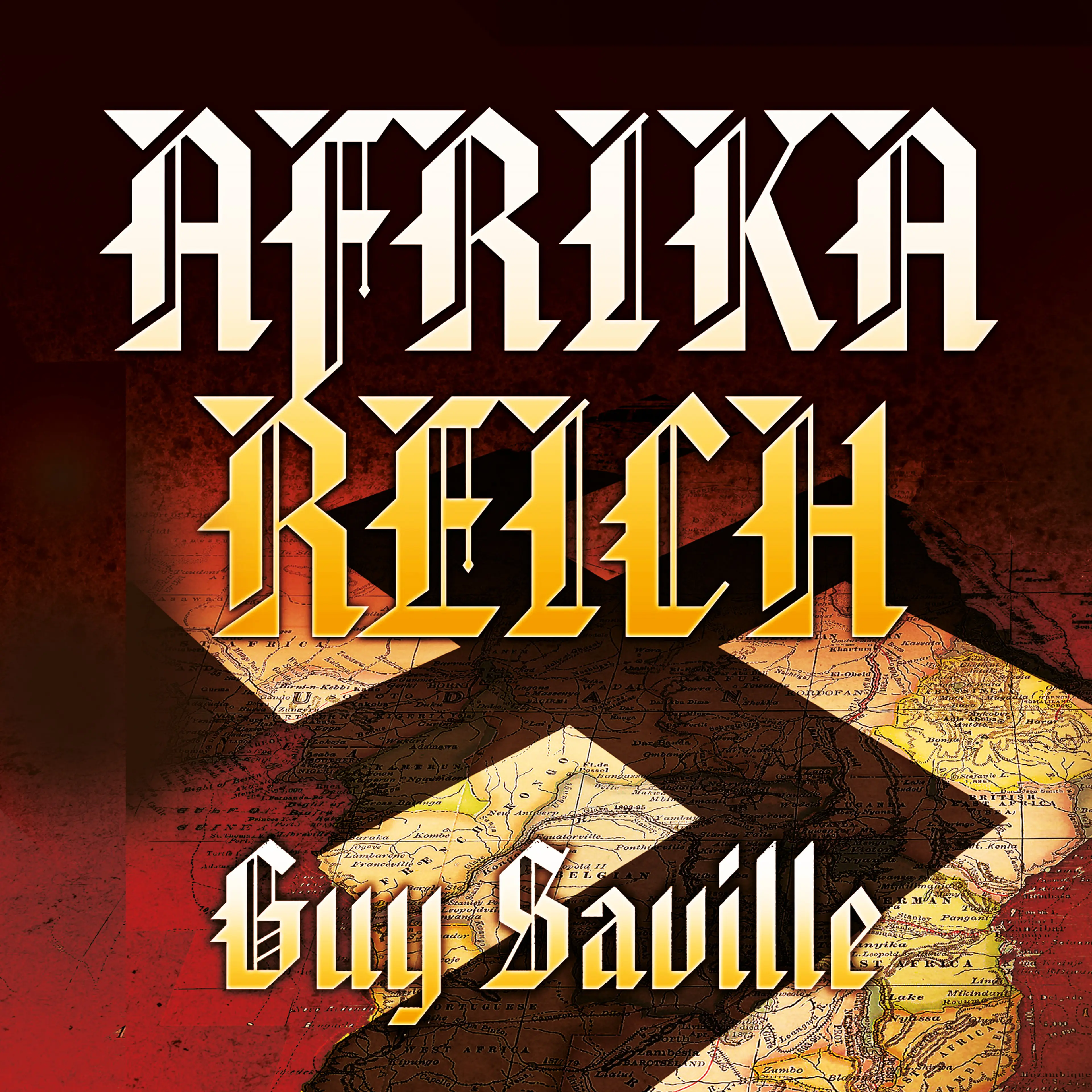 Omslag Afrika Reich av Guy Saville (Lydbok)