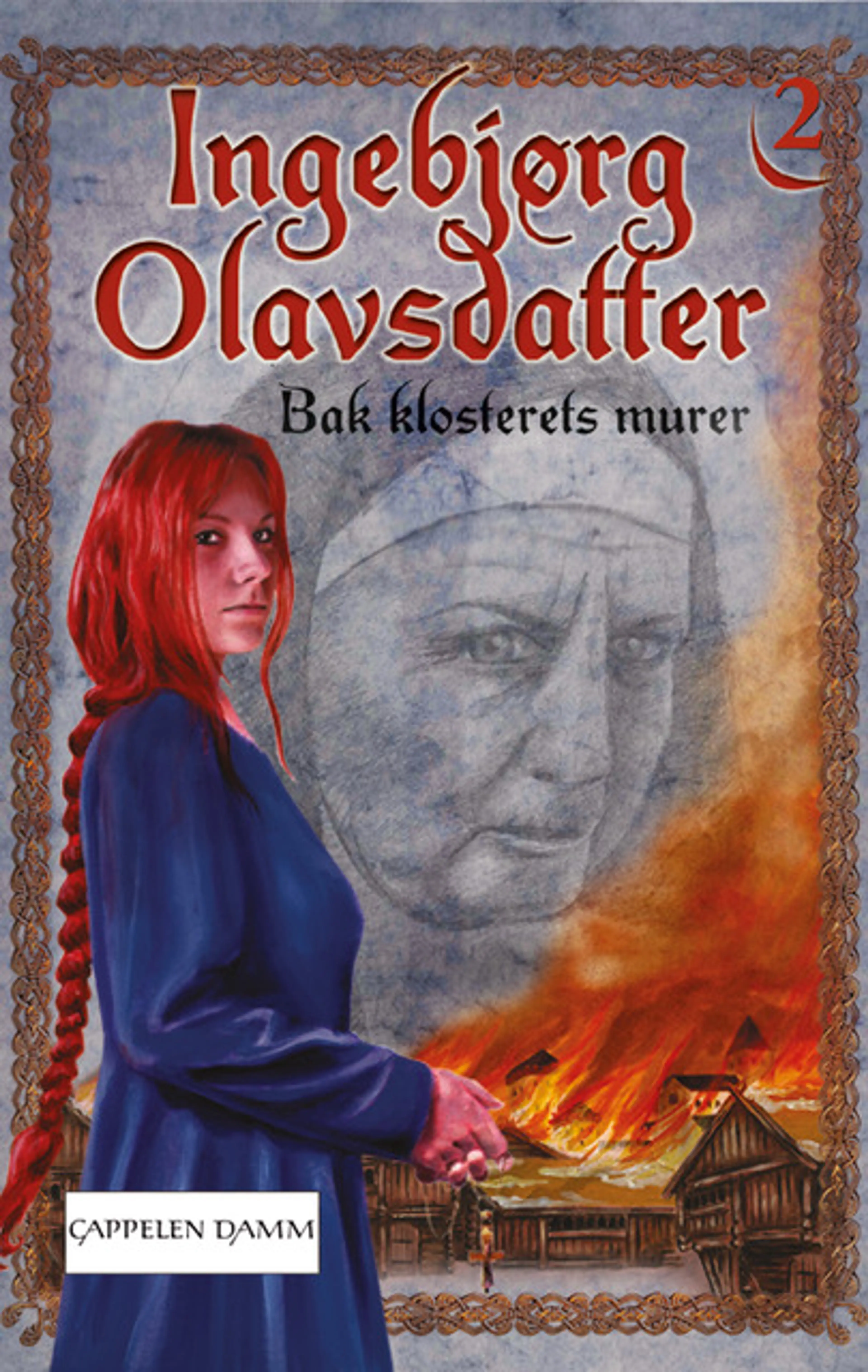 Omslag Bak klosterets murer av Frid Ingulstad (Ebok)