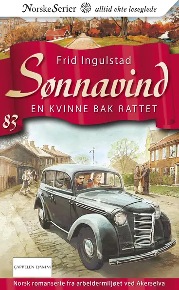 Omslag En kvinne bak rattet av Frid Ingulstad (Heftet)