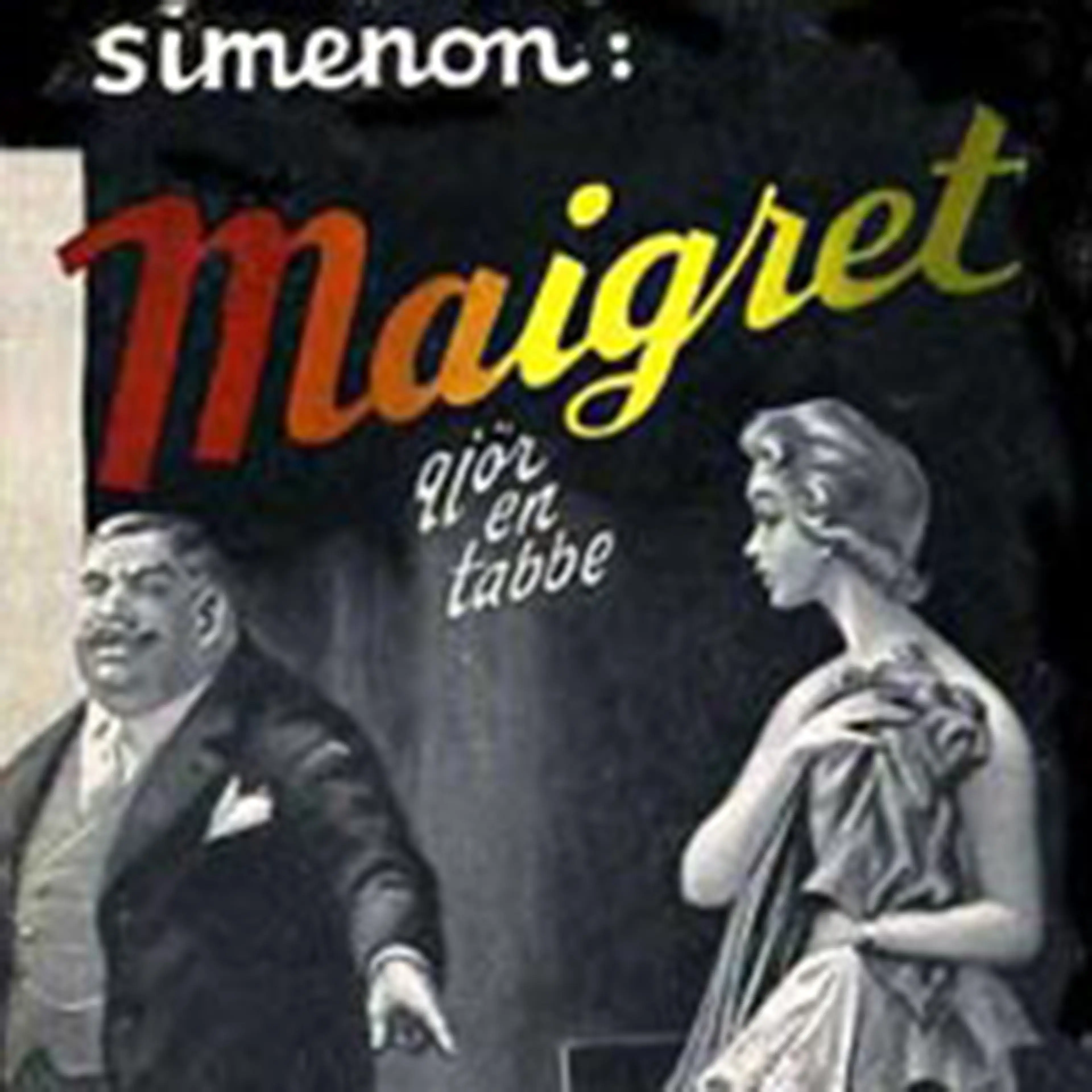 Omslag Maigret gjør en tabbe av Georges Simenon (Lydbok)