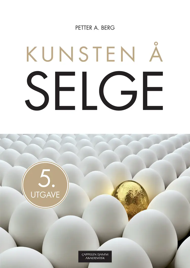 Omslag Kunsten å selge av Petter A. Berg (Heftet)