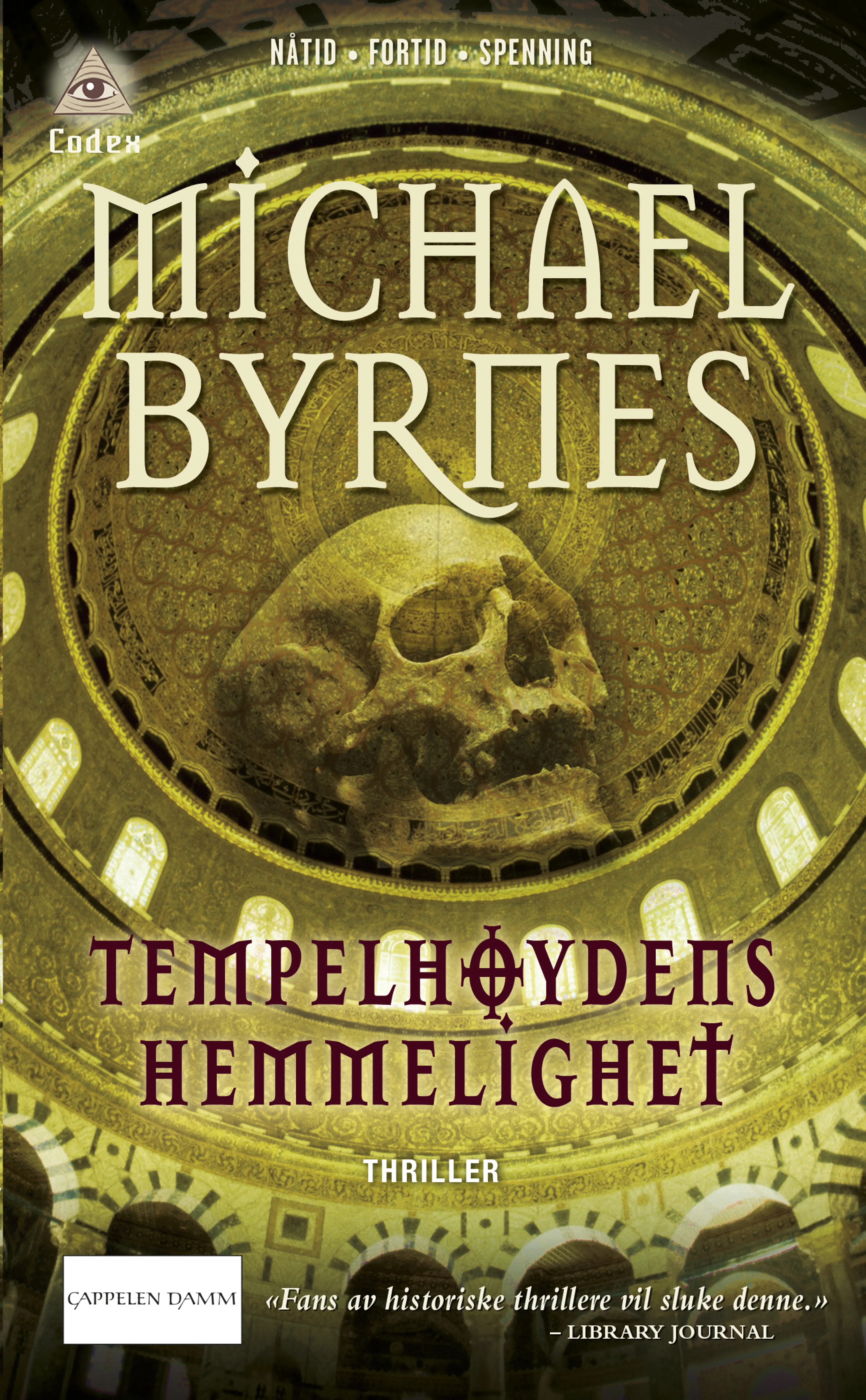 Omslag Tempelhøydens hemmelighet av Michael Byrnes (Heftet)