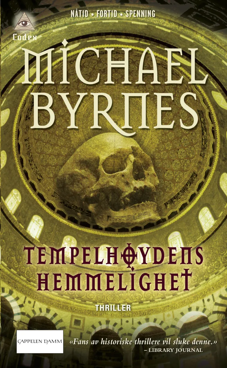 Omslag Tempelhøydens hemmelighet av Michael Byrnes (Heftet)