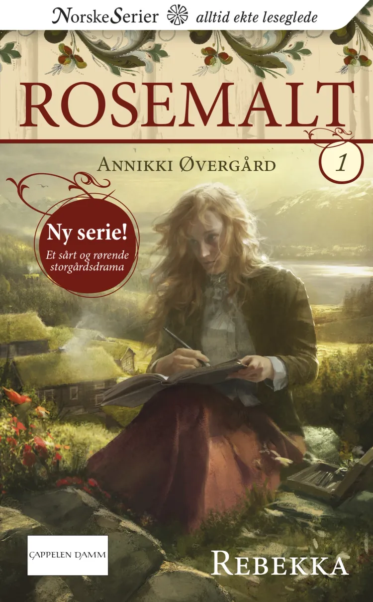 Omslag Rebekka av Annikki Øvergård (Heftet)