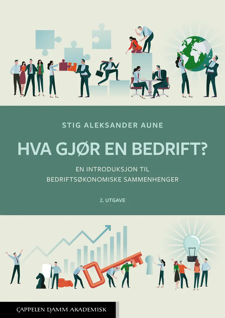 Omslag Hva gjør en bedrift? av Stig Aleksander Aune (Heftet)