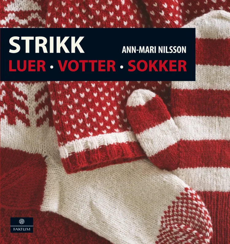 Omslag Strikk luer, votter, sokker av Ann-Mari Nilsson (Innbundet)