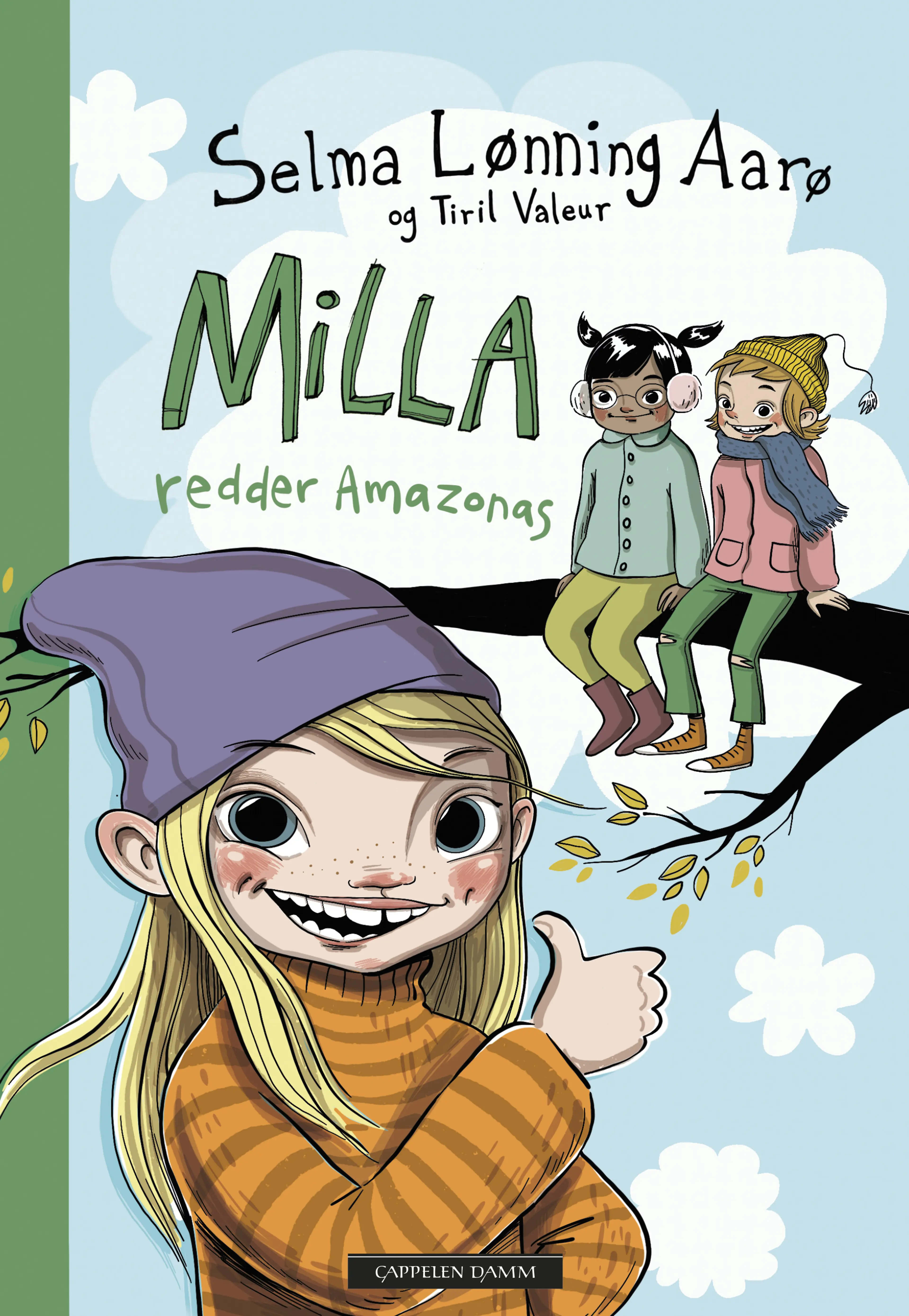 Omslag Milla redder Amazonas av Selma Lønning Aarø (Ebok)