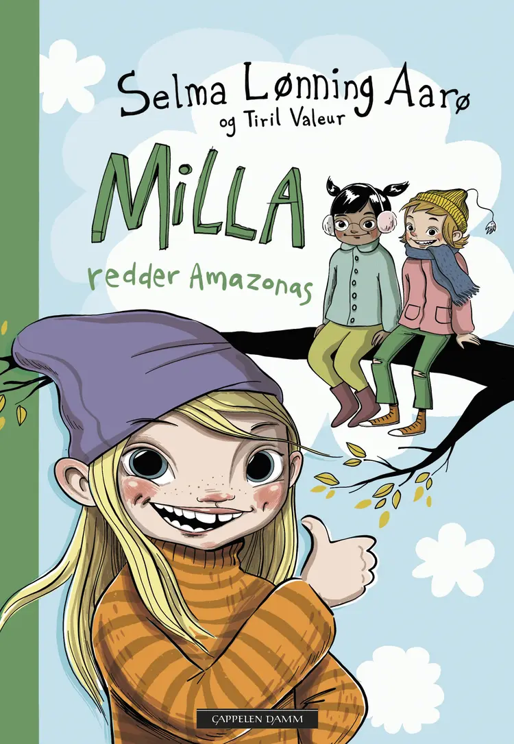 Omslag Milla redder Amazonas av Selma Lønning Aarø (Ebok)