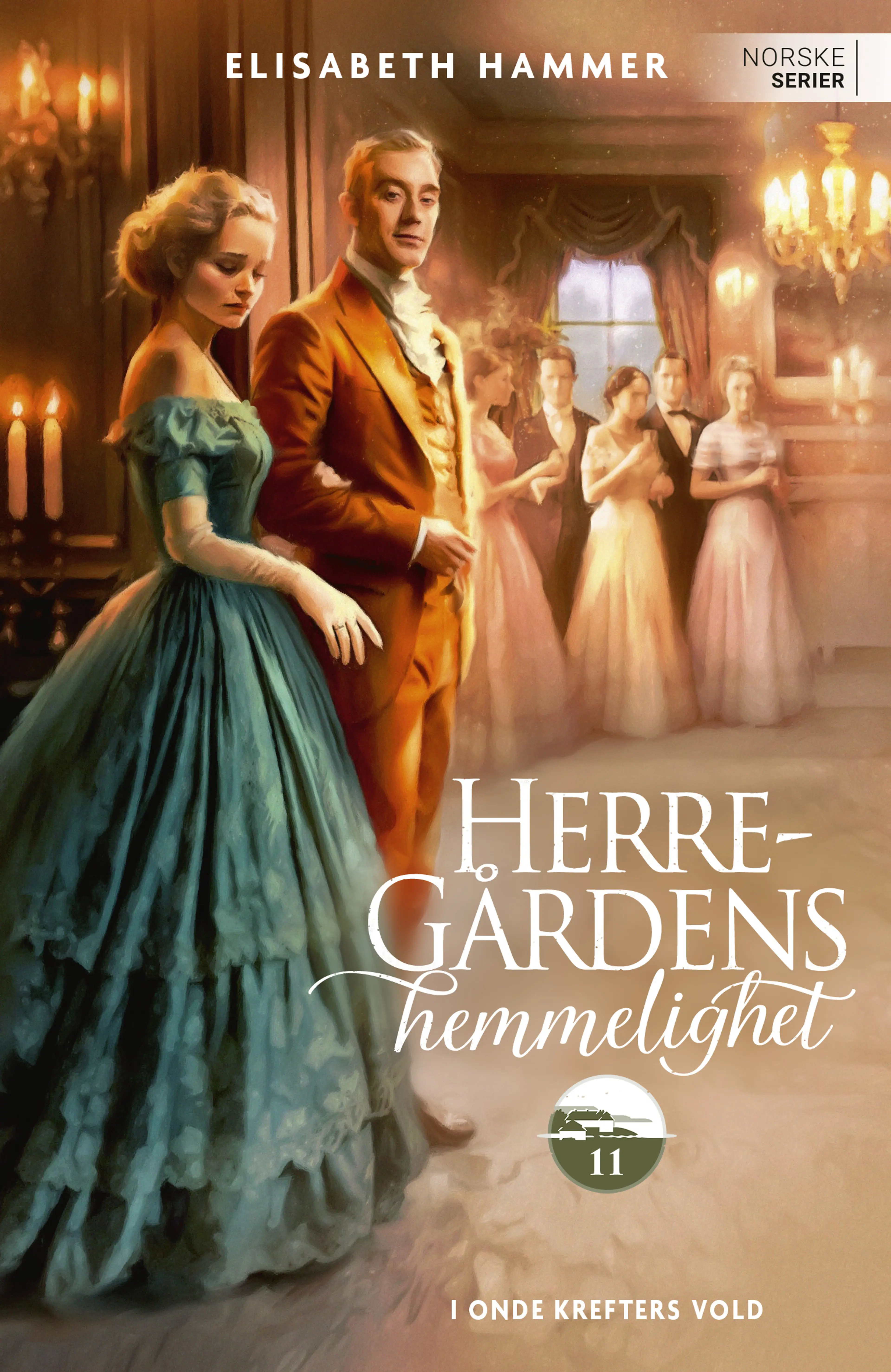 Omslag I onde krefters vold av Elisabeth Hammer (Heftet)