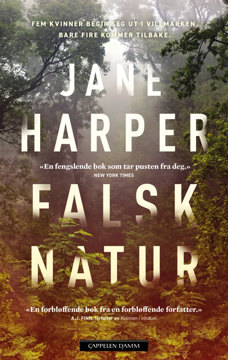 Omslag Falsk natur av Jane Harper (Heftet)