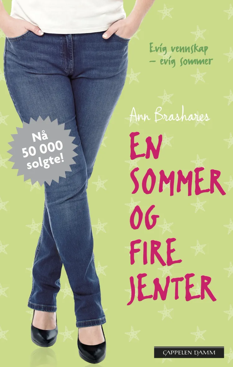Omslag En sommer og fire jenter av Ann Brashares (Ebok)