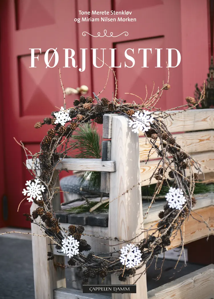 Omslag Førjulstid av Miriam N. Morken og Tone M. Stenkløv (Innbundet)